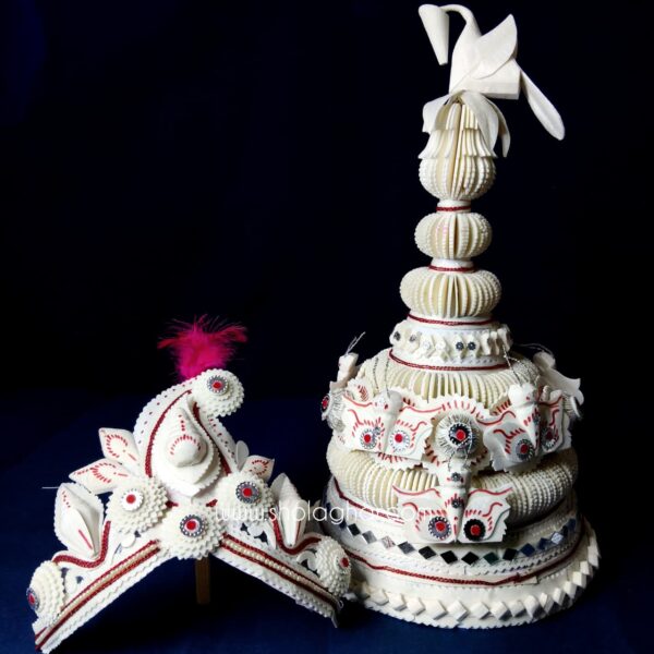 Mayurpankhi Topor Mukut Set