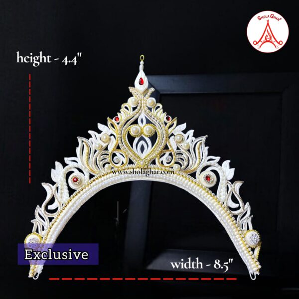 Swarnolota Bridal Mukut (Golden)