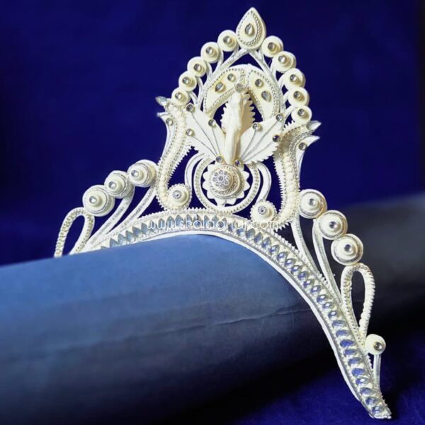 Mayur Kolka Mukut (White)