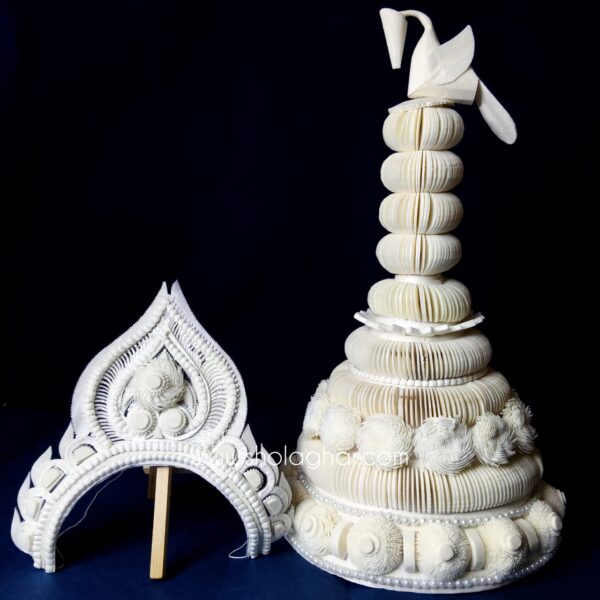 Moheswari Topor Mukut Set