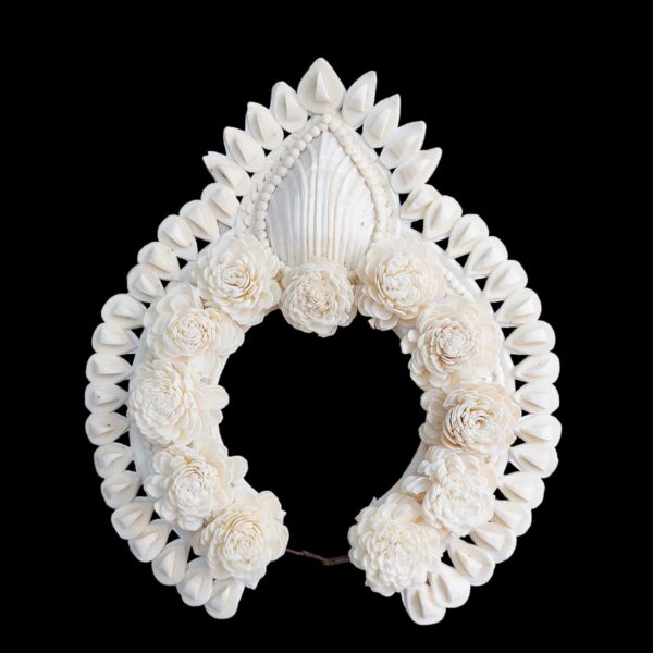 Shola Ghar's Bridal Crown is made up of high quality Shola