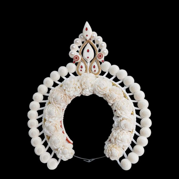 Shola Ghar's Bridal Crown is made up of high quality Shola