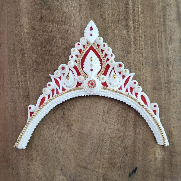 Jolforing Bridal Mukut (Red)