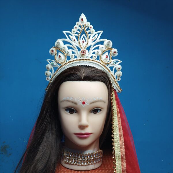 Aashalota Bridal Mukut (Golden)