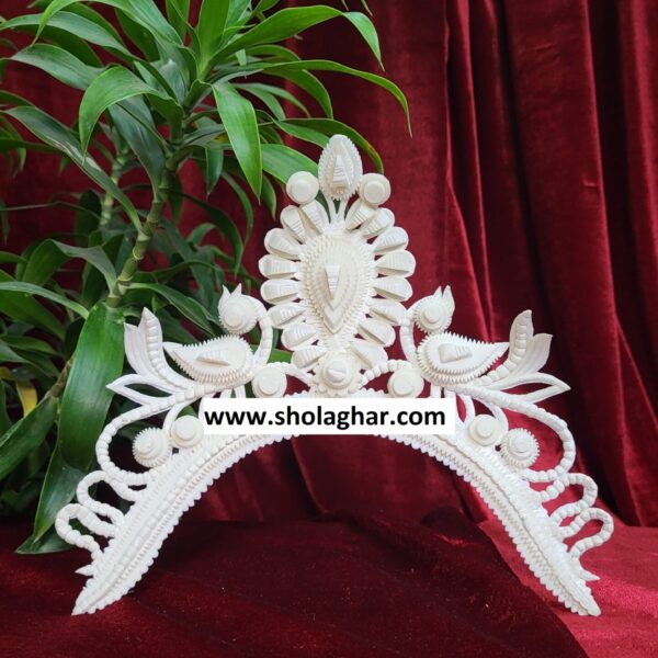 Icheydana Mukut (White)