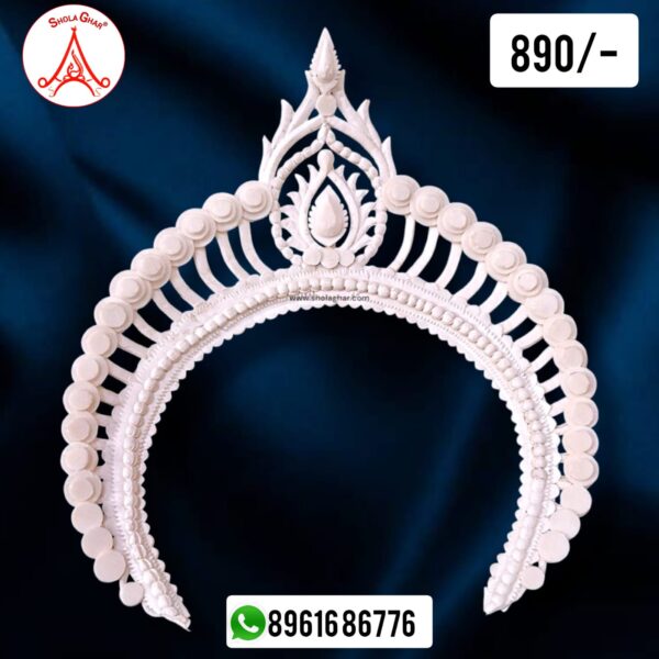 Bhavina Back Crown (White)