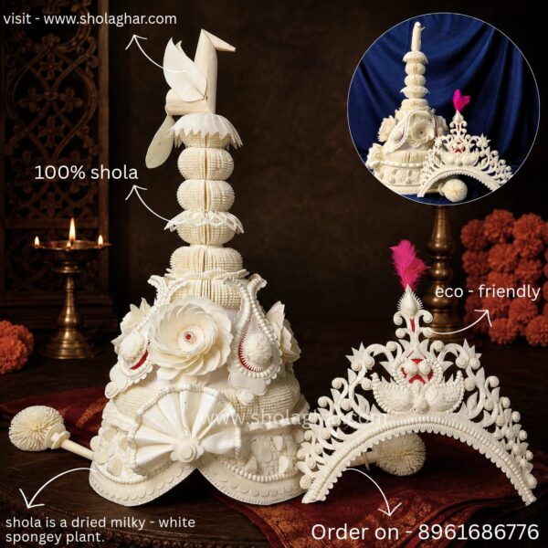 Pagri Topor-Mukut Set
