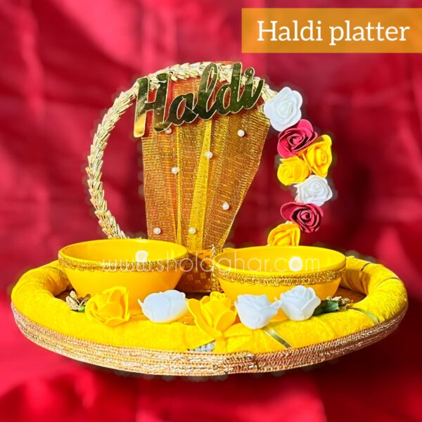 haldi platter
